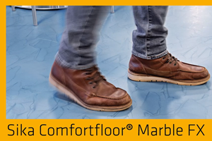 Sika Comfortfloor Marble FX tuo vapautta lattiapinnan suunnitteluun