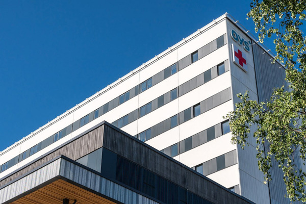 OYS Oulun yliopistollinen sairaala A-rakennus