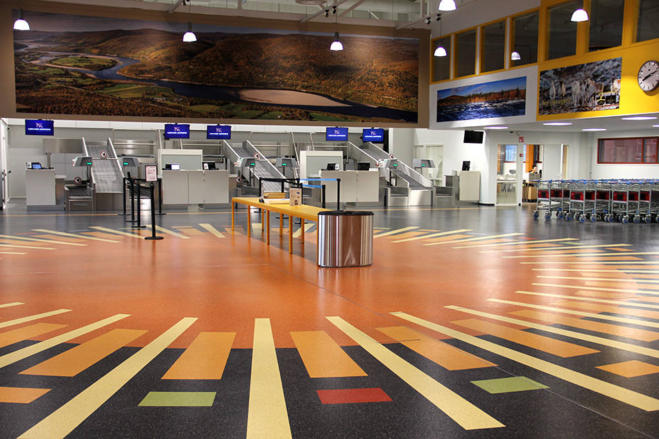 Ivalon lentoaseman terminaalin laajennus ja saneeraus