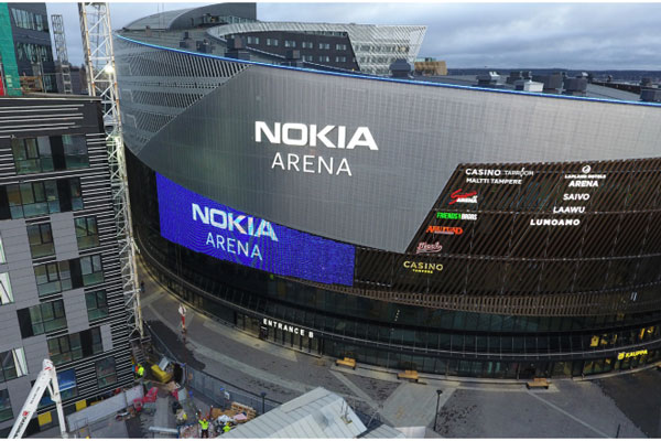 Nokia Arena ja Lapland Hotels Arena