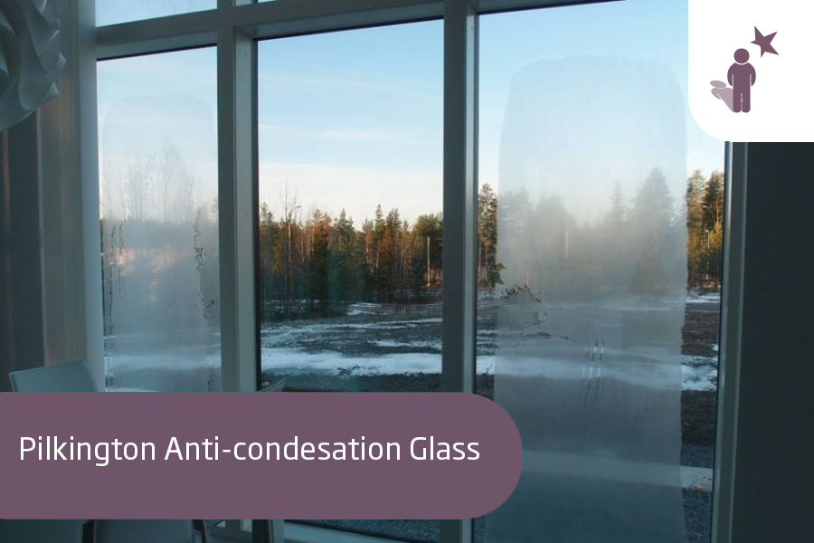 Huurtumaton Pilkington Anti-condensation Glass
