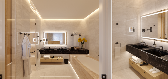 Yksi huone. Yksi ilme. Häfelen tuotteet hotelleihin