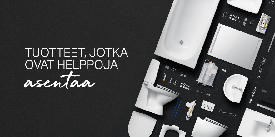 Mikä tekee asentajan työstä helpompaa?