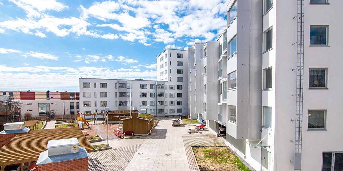 Energiatehokkuus ja asumismukavuus ratkaisivat valinnan kerrostalon lämmitysjärjestelmän suunnittelussa
