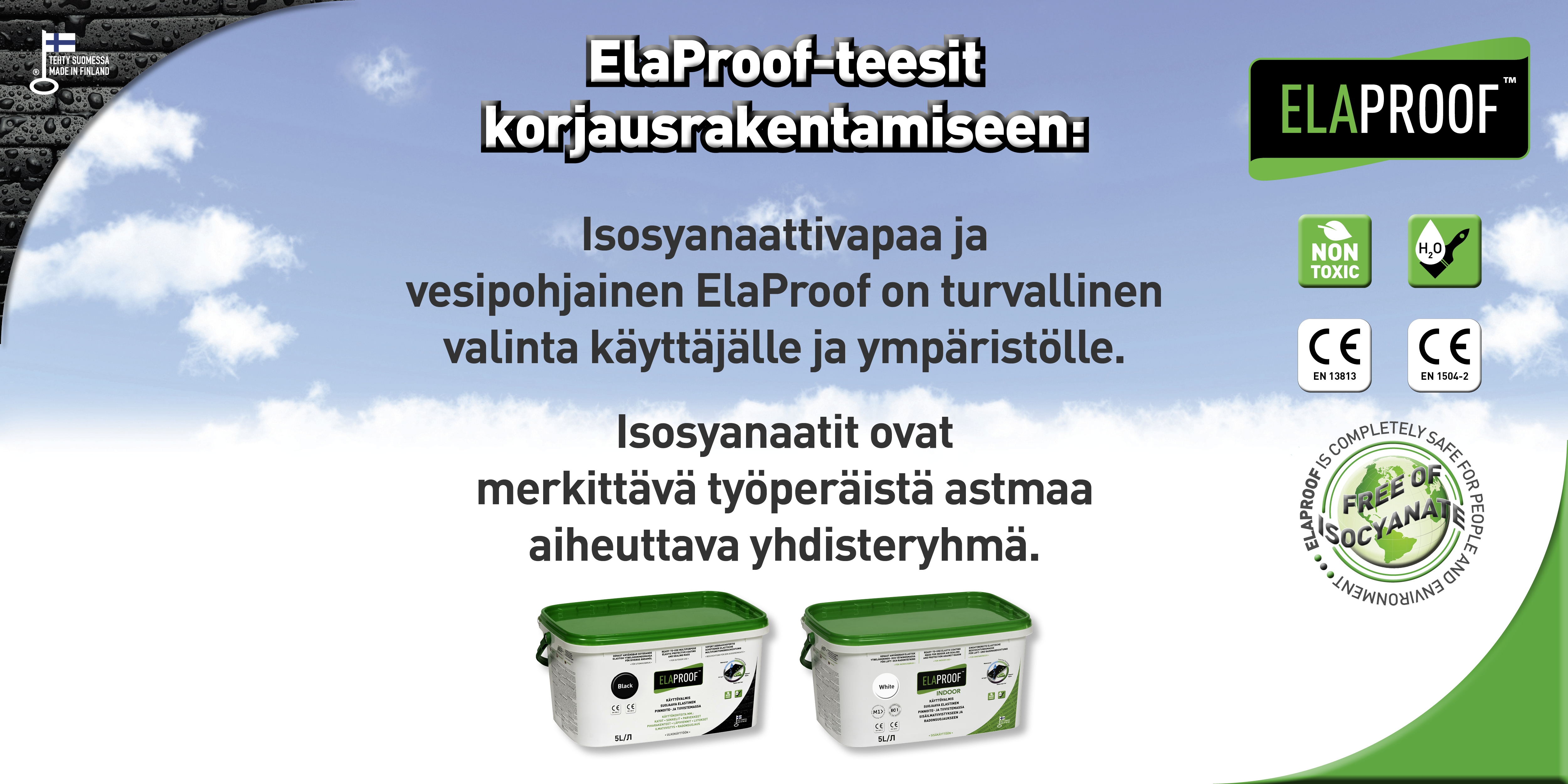 Isosyanaatit ovat merkittävä työterveysriski!