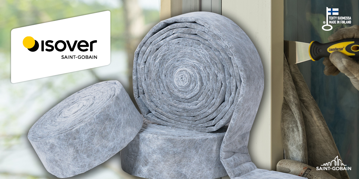 Elastiset ISOVER-tiivistyskaistat