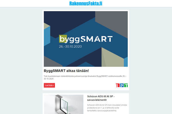 ByggSMART alkaa tänään | Energiatehokkuus | Pesulamaksujen ratkaisut | Astianpesukoneet ammattikäyttöön