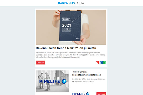 Rakennusalan trendit Q3/2021 | Vihersuunnittelu | Parempi sisäilma | Kiinteistöviemäröinti | Lattiakaivokalusteet