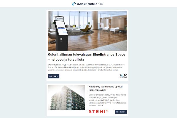 Kulunhallinta | Väyläohjattu lämmönsäätö | Virtuaalitodellisuus suunnittelussa | LVIS-tuotteet | Design-lattiakaivot | Kestävät lattiat | Julkisivut | Kattokaivot | Tilaa säästävä viemäri | Seinäpaneelit | Kattosadevesijärjestelmä | Ilmanvaihtokoneet