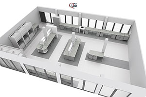 3D-mallinnus auttaa laboratoriosuunnittelussa