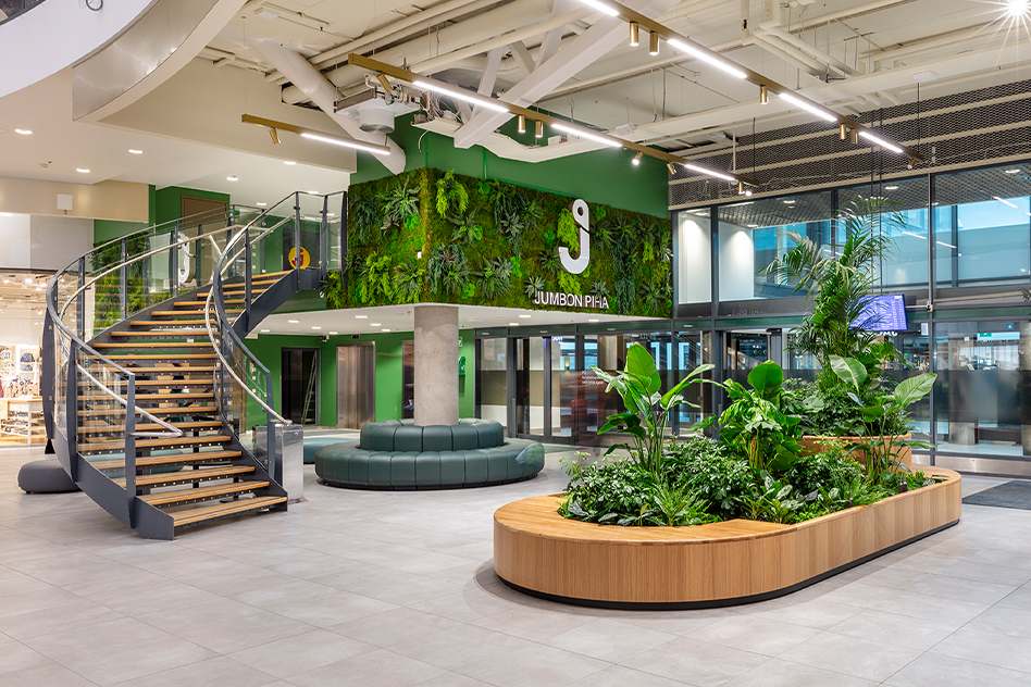 Ambius luo vihersisustuksen avulla kauniita ja terveellisempiä sisäympäristöjä