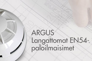 ARGUS EN54 langattomat paloilmaisimet