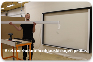 Asennusvideo: Pimennysverho Quik-malli