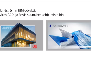 Lindström hygieniatuotteet CAD/Revit BIM-objektit