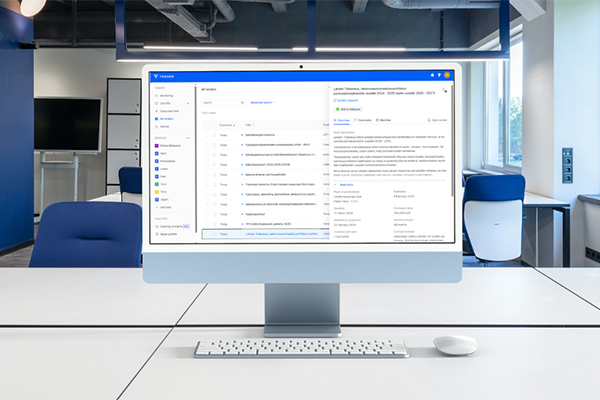 Byggfakta Tender - Älykäs julkisten hankintojen seurantapalvelu