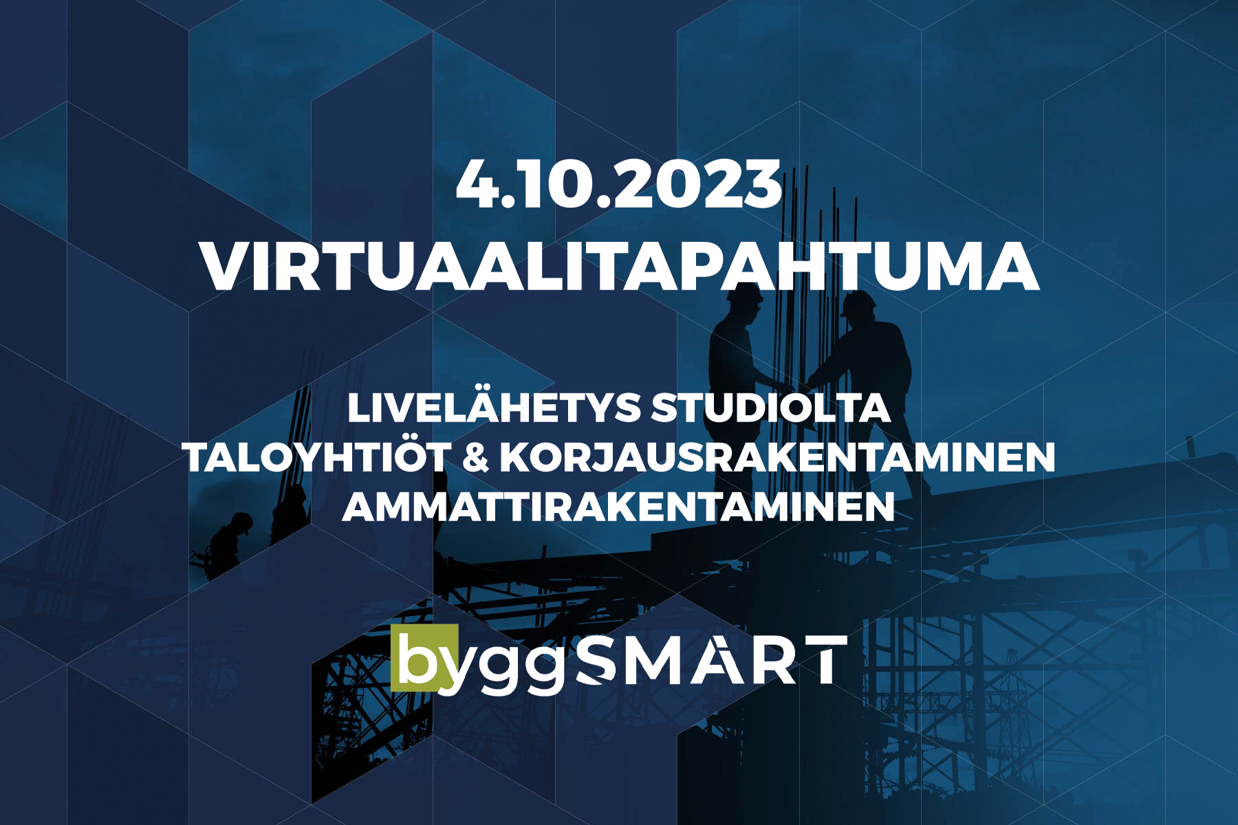 ByggSMART 2023 - Agenda julkaistu