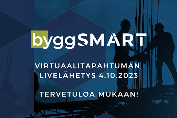 ByggSMART 2023 on ensi viikolla