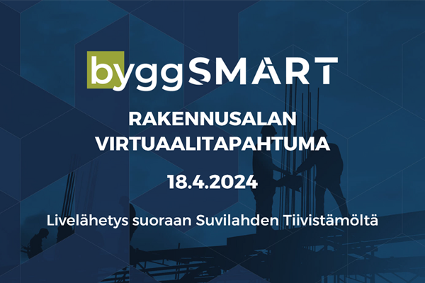 ByggSMART-virtuaali­tapahtuma tulee jälleen!