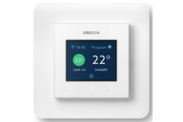 Ebeco lanseeraa aivan uudenlaisen termostaatin sähkö ja valo messuilla 5-7.2.2020