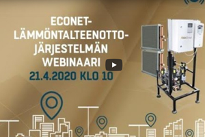 ECONET Premium webinaari