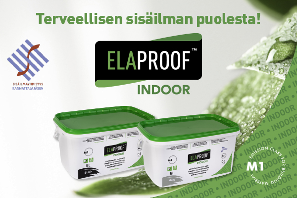 ElaProof Indoor sisäilmauutisia