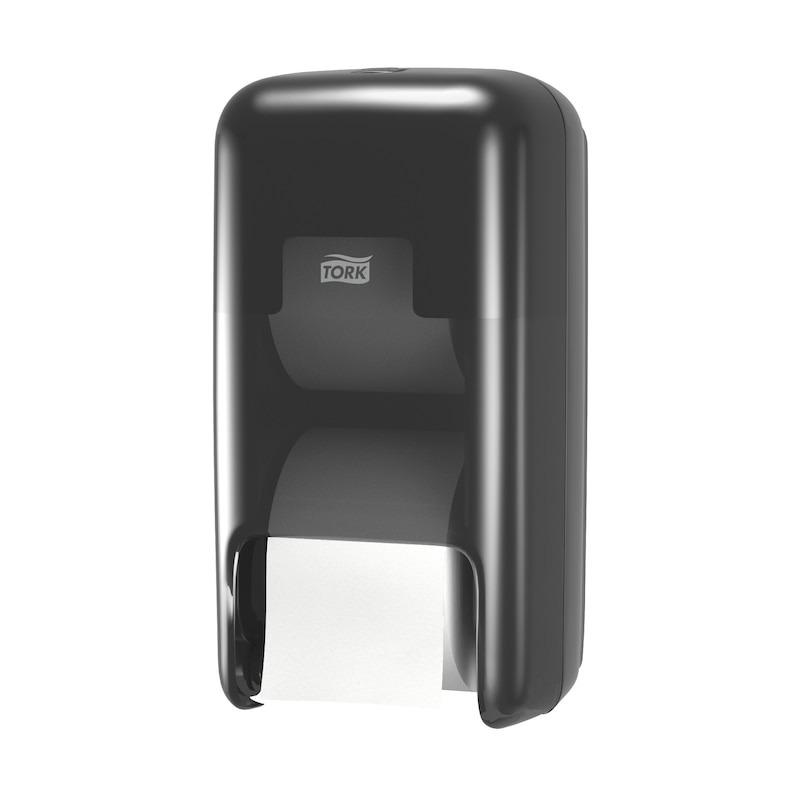 Elevation OptiServe® 2 rullan annostelija hylsyttömälle wc-paperille T7, musta