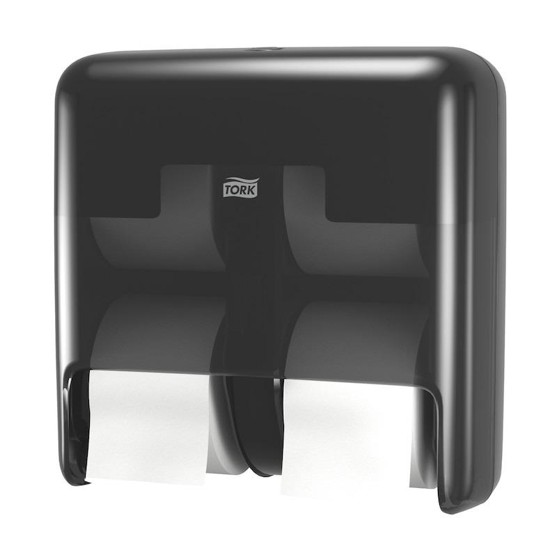 Elevation OptiServe® 4 rullan annostelija hylsyttömälle wc-paperille T7, musta