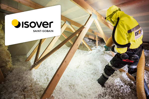 Energiatehokas ISOVER InsulSafe puhallusvilla