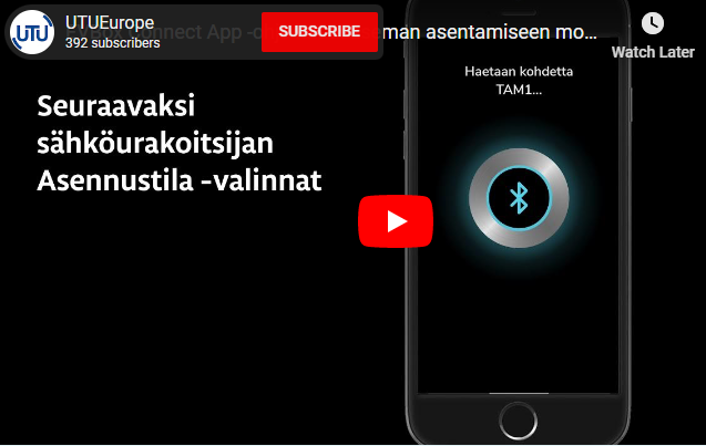 EVBox Connect App -ohje latausaseman asentamiseen mobiilisovelluksen avulla