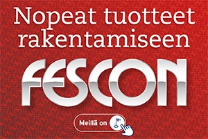 Fesconin nopeat korjaustuotteet rakentamiseen