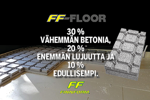 FF-FLOOR - materiaalitehokas lattiaratkaisu