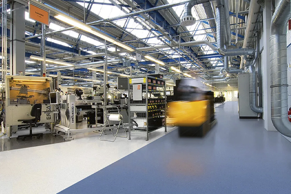 ESD- ja puhdastilalattiat