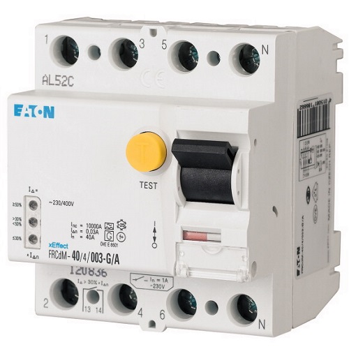 FRCdM Type A, U, R xEffect Residual Current Circuit Breaker