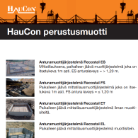 HauCon perustusmuotti