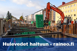 Hulevedet haltuun Raineolla