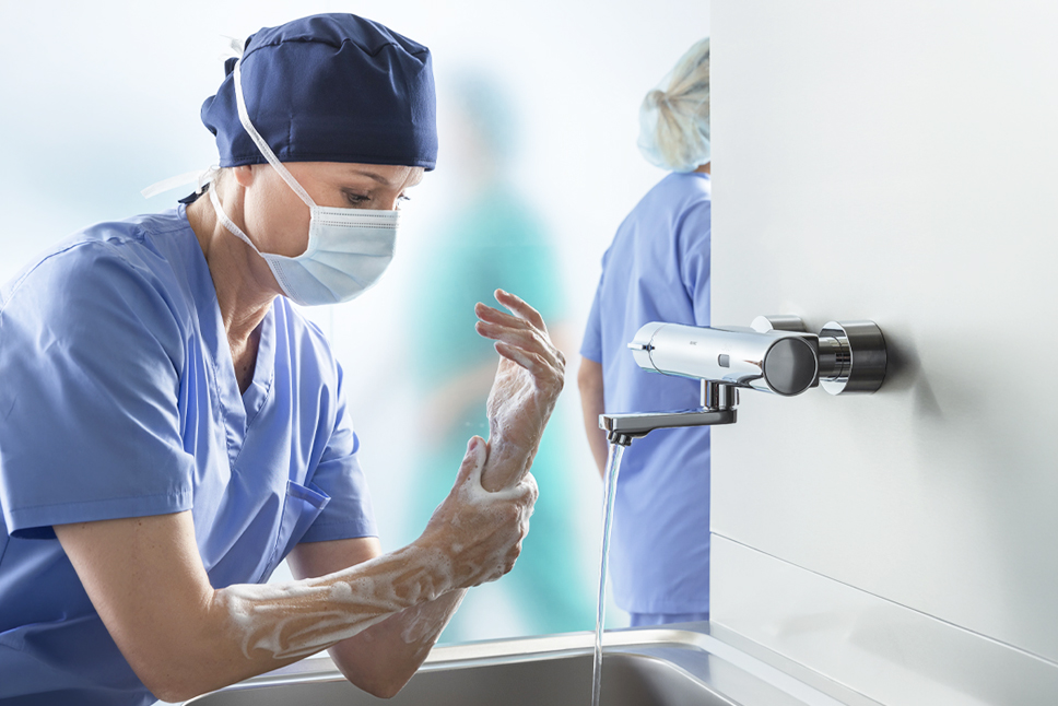 Hygieeniset saniteettiratkaisut terveydenhuoltoon