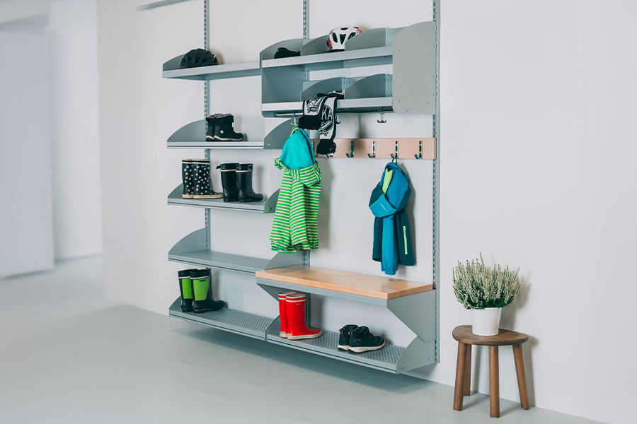 Jamito kameleontti naulakko- ja säilytysjärjestelmä