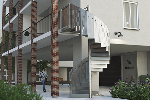 JOS-kierreportaat haastavat perinteiset kierreportaat