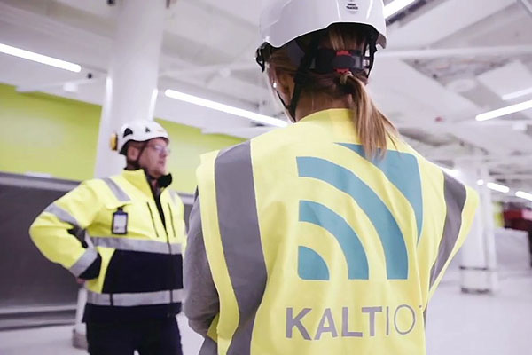 Kaltiotin IoT-ratkaisulla rakennustyömaan olosuhteet hallintaan