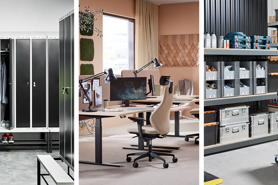 Kalusteet kaikkiin työtiloihin