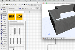 Lammin rakennetyypit julkaistu ArchiCAD-pohjina!