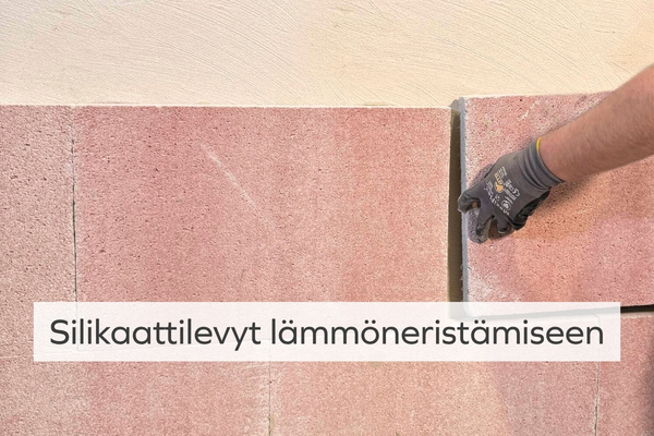 Lämmöneristys silikaattilevyillä