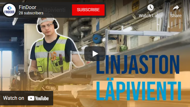 Linjaston läpivienti video