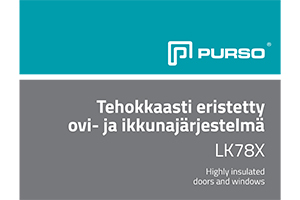 LK78X ikkunajärjestelmä