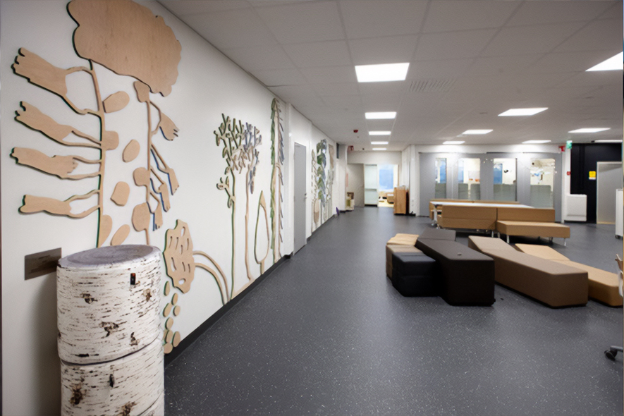 M1-hyväksytyt CONIFLOOR-lattiat – kun akustiikka ja design kohtaavat