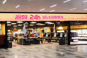 Näin tehtiin Alepa Helsinki-Vantaa lentoaseman leveä näyttö
