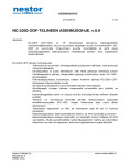 NC-2200 ODF-TELINEEN ASENNUSOHJE, v.0.9