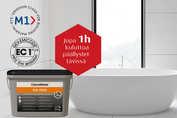 Nopeutta vedeneristykseen - Schönox HA Pro