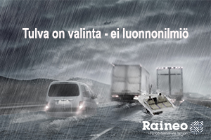 Ongelmana hulevedet? Raineo® tarjoaa ratkaisun