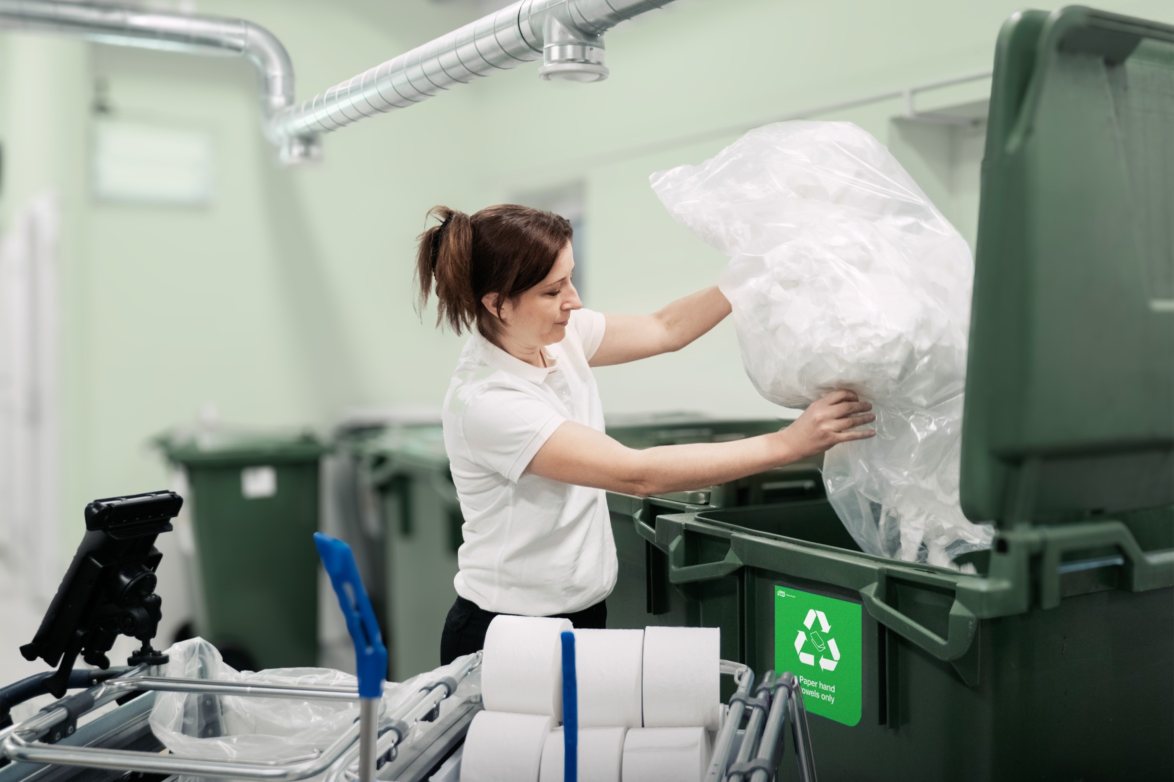 Tork PaperCircle® – maailman ensimmäinen paperikäsipyyhkeiden kierrätyspalvelu.
